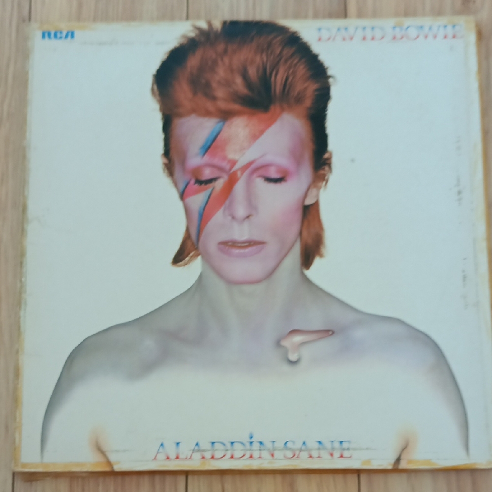 David Bowie Aladdin Sane Vinyl Record LP German pressing
